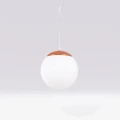 Lampa wisząca UGO 20 ochra czerwona zwis SL.2219 SOLLUX LIGHTING