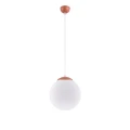 Lampa wisząca UGO 30 ochra czerwona zwis SL.2220 SOLLUX LIGHTING