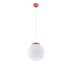 Lampa wisząca UGO 30 ochra czerwona zwis SL.2220 SOLLUX LIGHTING