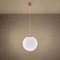 Lampa wisząca UGO 30 ochra czerwona zwis SL.2220 SOLLUX LIGHTING