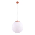 Lampa wisząca UGO 40 ochra czerwona zwis SL.2221 SOLLUX LIGHTING