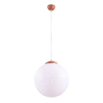 Lampa wisząca UGO 40 ochra czerwona zwis SL.2221 SOLLUX LIGHTING