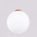 Lampa wisząca UGO 40 ochra czerwona zwis SL.2221 SOLLUX LIGHTING