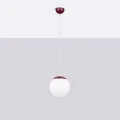 Lampa wisząca UGO 20 burgund zwis SL.2222 SOLLUX LIGHTING