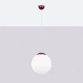Lampa wisząca UGO 30 burgund zwis SL.2223 SOLLUX LIGHTING