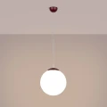 Lampa wisząca UGO 30 burgund zwis SL.2223 SOLLUX LIGHTING