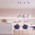 Lampa wisząca UGO 40 ultramaryna zwis SL.2227 SOLLUX LIGHTING