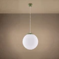 Lampa wisząca UGO 20 zielona oliwka zwis SL.2228 SOLLUX LIGHTING
