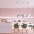 Lampa wisząca UGO 40 zielona oliwka zwis SL.2230 SOLLUX LIGHTING