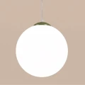 Lampa wisząca UGO 40 zielona oliwka zwis SL.2230 SOLLUX LIGHTING