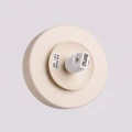 Lampa ścienna YOLI 1 beżowa z włącznikiem kinkiet SL.2231 SOLLUX LIGHTING