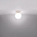Lampa sufitowa YOLI 1 beżowa plafon SL.2232 SOLLUX LIGHTING