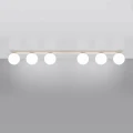 Lampa sufitowa YOLI 6 beżowa plafon SL.2236 SOLLUX LIGHTING