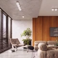 Lampa sufitowa YOLI 2 taupe plafon SL.2239 SOLLUX LIGHTING