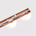 Lampa sufitowa YOLI 4 ochra czerwona plafon SL.2247 SOLLUX LIGHTING