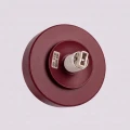Lampa ścienna YOLI 1 burgund z włącznikiem kinkiet SL.2249 SOLLUX LIGHTING