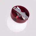 Lampa ścienna YOLI 1 burgund z włącznikiem kinkiet SL.2249 SOLLUX LIGHTING