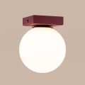 Lampa sufitowa YOLI 1 burgund plafon SL.2250 SOLLUX LIGHTING