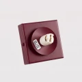 Lampa sufitowa YOLI 1 burgund plafon SL.2250 SOLLUX LIGHTING