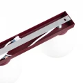Lampa sufitowa YOLI 2 burgund plafon SL.2251 SOLLUX LIGHTING