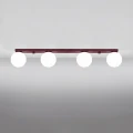 Lampa sufitowa YOLI 4 burgund plafon SL.2253 SOLLUX LIGHTING
