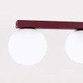 Lampa sufitowa YOLI 4 burgund plafon SL.2253 SOLLUX LIGHTING
