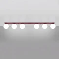 Lampa sufitowa YOLI 6 burgund plafon SL.2254 SOLLUX LIGHTING