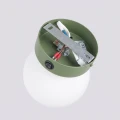 Lampa ścienna YOLI 1 zielona oliwka z włącznikiem kinkiet SL.2261 SOLLUX LIGHTING