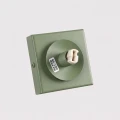Lampa sufitowa YOLI 1 zielona oliwka plafon SL.2262 SOLLUX LIGHTING