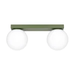 Lampa sufitowa YOLI 2 zielona oliwka plafon SL.2263 SOLLUX LIGHTING