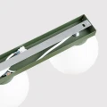 Lampa sufitowa YOLI 2 zielona oliwka plafon SL.2263 SOLLUX LIGHTING