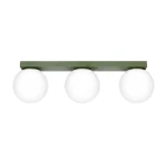 Lampa sufitowa YOLI 3 zielona oliwka plafon SL.2264 SOLLUX LIGHTING