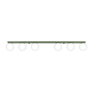 Lampa sufitowa YOLI 6 zielona oliwka plafon SL.2266 SOLLUX LIGHTING