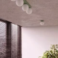 Lampa sufitowa YOLI 6 zielona oliwka plafon SL.2266 SOLLUX LIGHTING