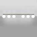 Lampa sufitowa YOLI 6 zielona oliwka plafon SL.2266 SOLLUX LIGHTING