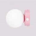Lampa ścienna YOLI 1 różowa z włącznikiem kinkiet SL.2267 SOLLUX LIGHTING