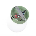 Lampa ścienna YOLI 1 szałwiowa z włącznikiem kinkiet SL.2268 SOLLUX LIGHTING