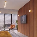 Lampa ścienna YOLI 1 żółta z włącznikiem kinkiet SL.2269 SOLLUX LIGHTING