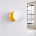 Lampa ścienna YOLI 1 żółta z włącznikiem kinkiet SL.2269 SOLLUX LIGHTING