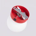 Lampa ścienna YOLI 1 czerwona z włącznikiem kinkiet SL.2270 SOLLUX LIGHTING