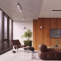 Lampa ścienna YOLI 1 brązowa z włącznikiem kinkiet SL.2271 SOLLUX LIGHTING