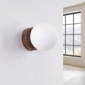 Lampa ścienna YOLI 1 brązowa z włącznikiem kinkiet SL.2271 SOLLUX LIGHTING
