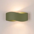 Lampa ścienna TILA 30 zielona oliwka kinkiet SL.2278 SOLLUX LIGHTING