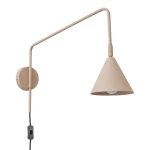 Lampa ścienna NOX taupe kinkiet SL.2288 SOLLUX LIGHTING