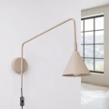 Lampa ścienna NOX taupe kinkiet SL.2288 SOLLUX LIGHTING