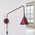 Lampa ścienna NOX burgund kinkiet SL.2289 SOLLUX LIGHTING