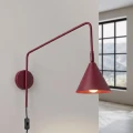 Lampa ścienna NOX burgund kinkiet SL.2289 SOLLUX LIGHTING