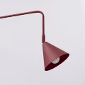 Lampa ścienna NOX burgund kinkiet SL.2289 SOLLUX LIGHTING
