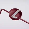 Lampa ścienna NOX burgund kinkiet SL.2289 SOLLUX LIGHTING