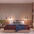 Lampa ścienna NOX ultramaryna kinkiet SL.2290 SOLLUX LIGHTING